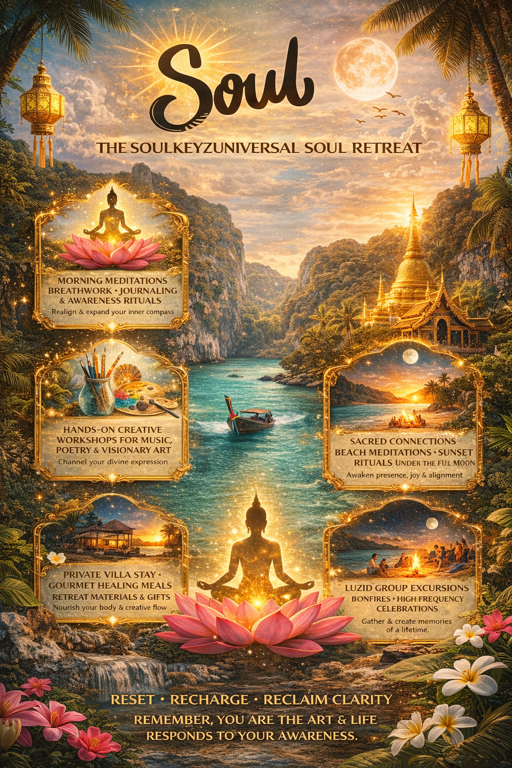 SoulKeyz Creative Retreat | 2026 · Thailand + Future Destinations